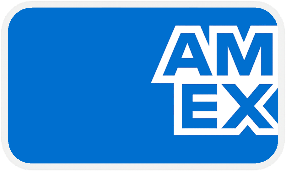 Accepted payment method – American Express.