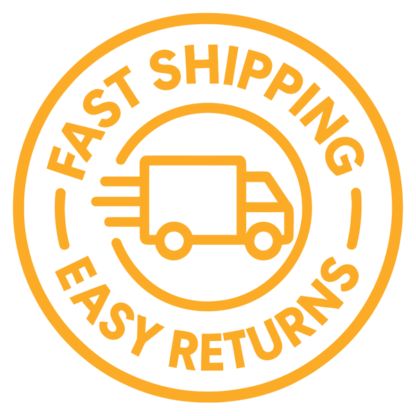 Fast Shipping and Easy Returns badge for Jolllax.