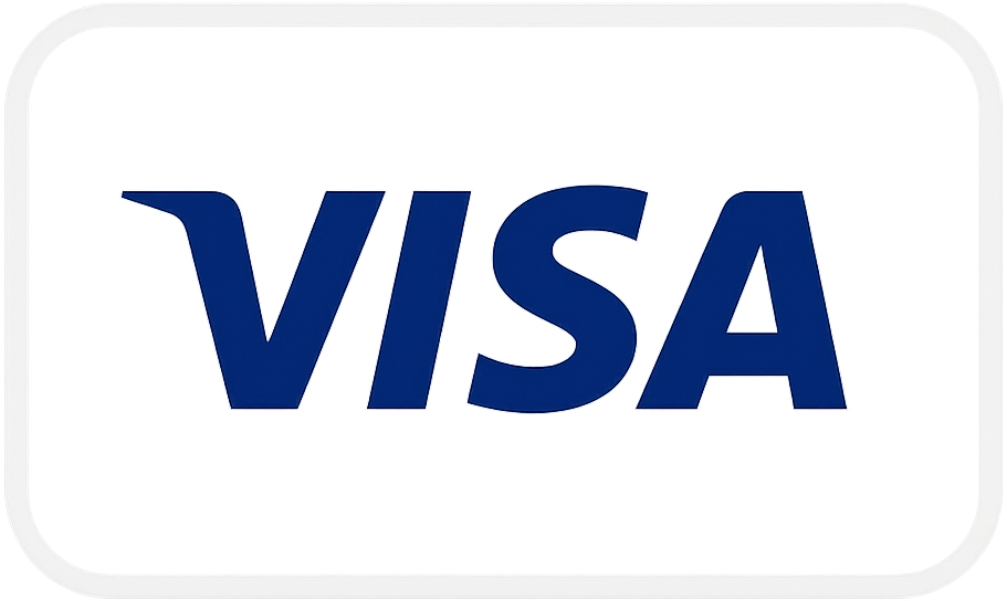 Accepted payment method – Visa.